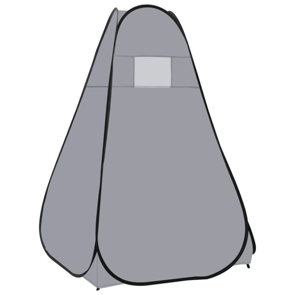 Duschtält grå