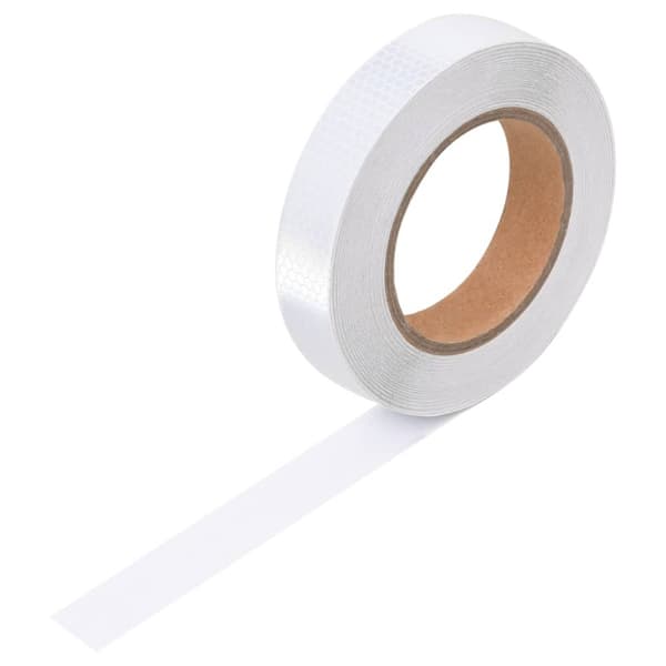Reflextejp vit 2,5 cmx20 m PVC