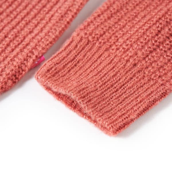Stickad tröja för barn rosa 128