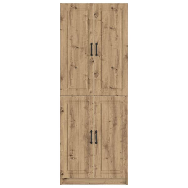 Skåpset 2 pcs Konstruerat trä