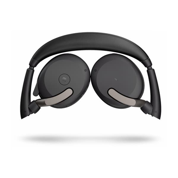Jabra Evolve2 65 Flex MS Stereo - headset - USB-C - med trådlös laddningsplatta