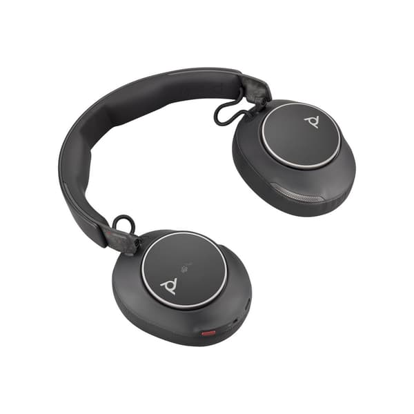 HP Poly Voyager Surround 80 UC - headset - USB-C via Bluetooth-adapter