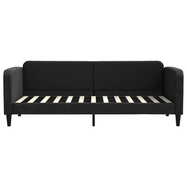 Dagbädd svart 80x200 cm tyg