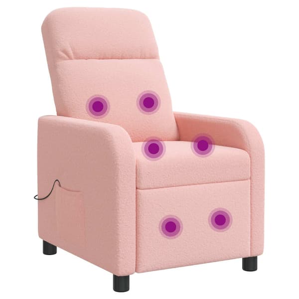 Massagefåtölj Rosa Bouclé