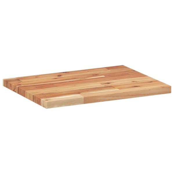 Bordsskiva rektangulär 60x30x2 cm massivt akaciaträ