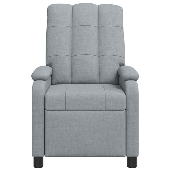 Recliner Ljusgrå Tyg