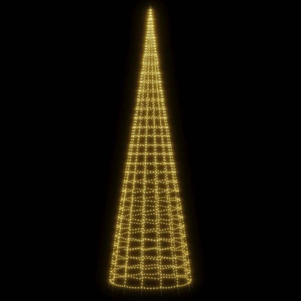 LED julgran 3000 LEDs varmvit 800 cm