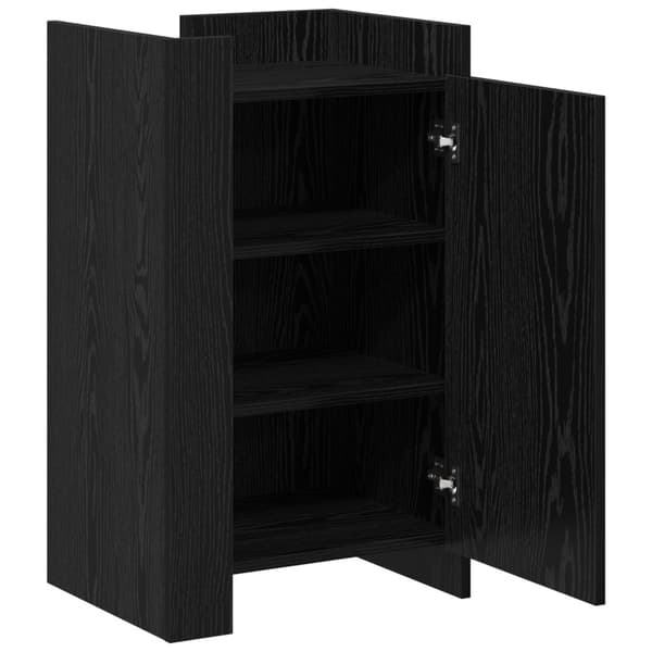 Sideboard Svart Ek 45 x 35 x 75 cm