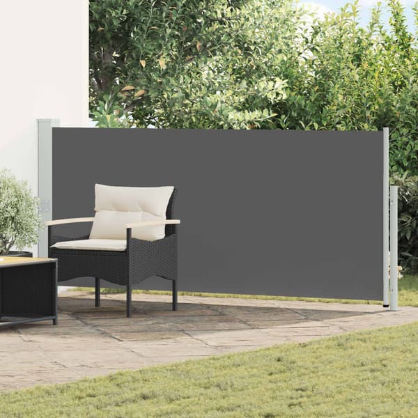 Utfällbar sidomarkis Rektangulär 140 x 500 cm Polyester