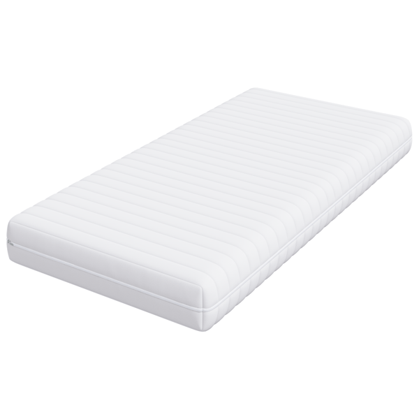 Madrass Vit 90 x 200 cm Pocketfjäder
