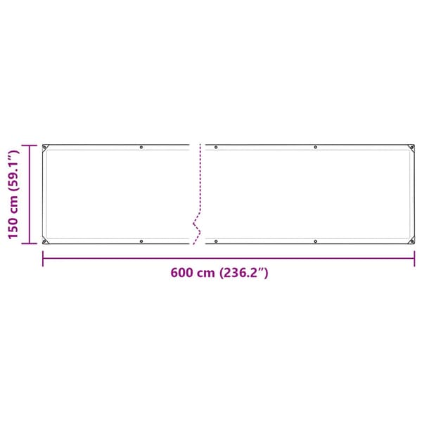 Växtskydd Transparent 6 x 1,5 m PE