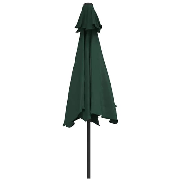 Parasoll Grönt Stål 3 meter