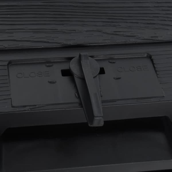 Kompostlåda svart 280 L polypropen