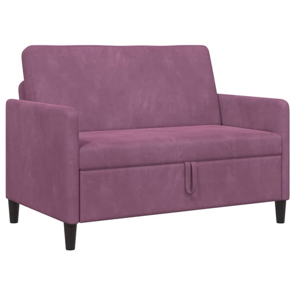 Soffa med förvaring Lila 122 x 78 x 87 cm Polyester