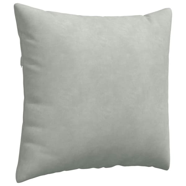 Sofakuddar 2 pcs Ljusgrå 50 x 50 cm Kordread tyg