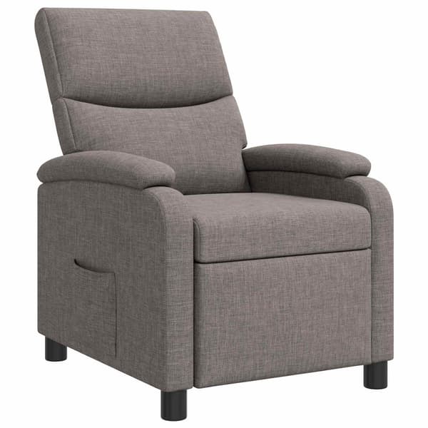 Recliner Taupe Tyg