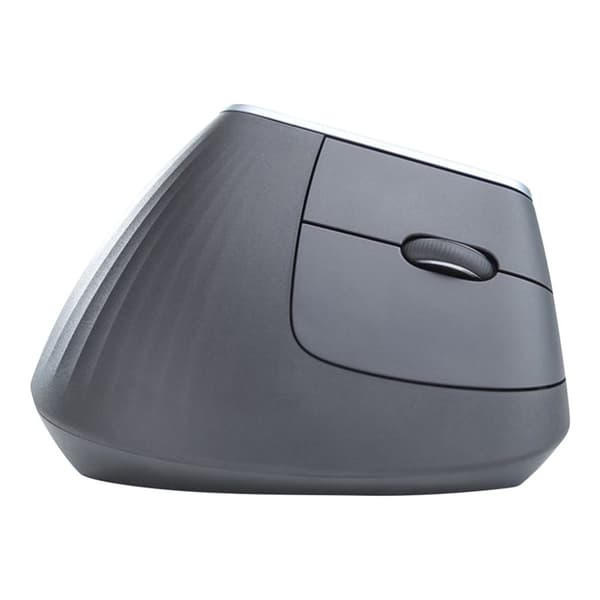Logitech MX Vertical - vertikal mus - USB, Bluetooth, 2.4 GHz - grafit