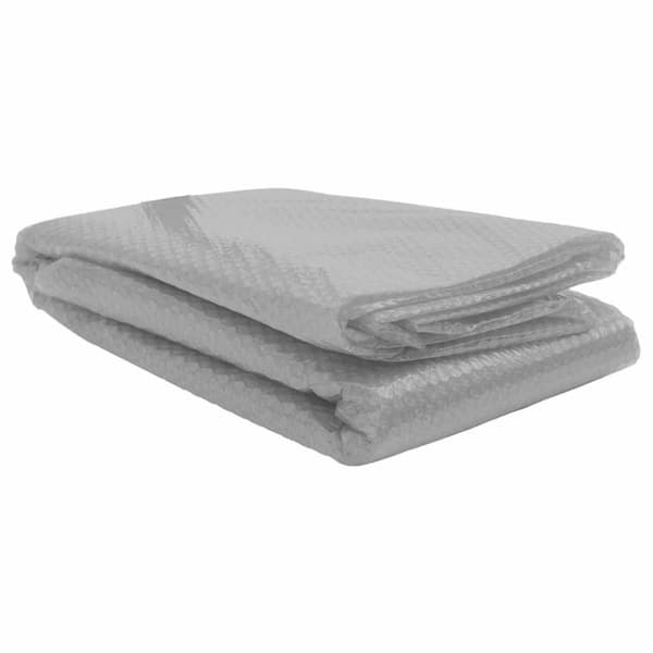 Värmeduk för pool PE 260x160 cm grå