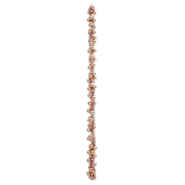 Julkulagirland Rosenguld 186 cm Polystyren