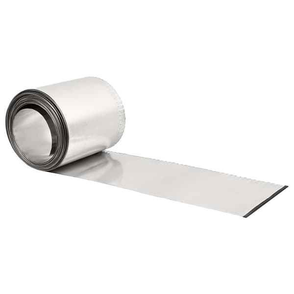 vidaxl Kant för gräsmatta 5 m x 15 cm Galvaniserat stål Silver