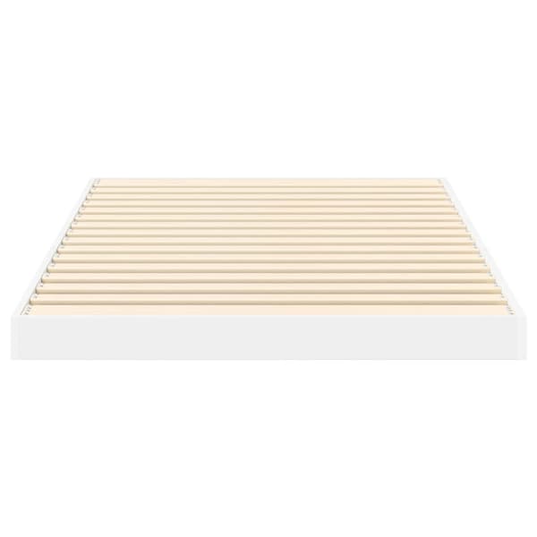 Sängram Vit 80 x 200 cm Konstruerat trä