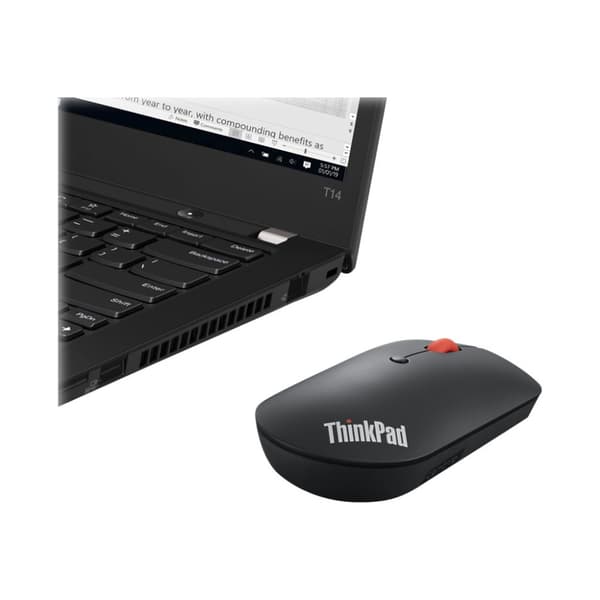 Lenovo ThinkPad Silent - mus - Bluetooth 5.0 - svart