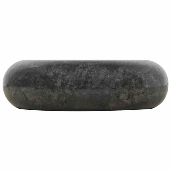 Handfat 40x12 cm marmor svart