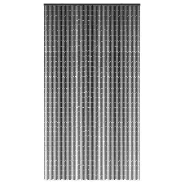 Insektsdörrgardin mörkgrå 120x220 cm bambu