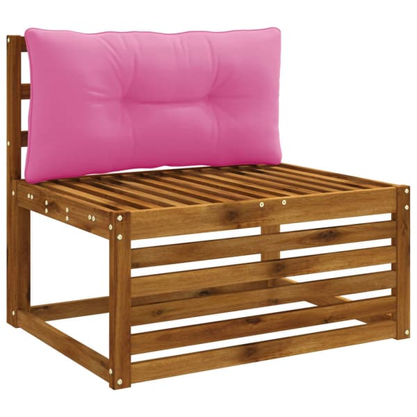 Ryggkudde PUTTEN 100% Polyester Rosa 70 x 40 x 10 cm