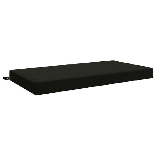Sittkudde SOEST 100% Polyester Svart 120 x 60 x 10 cm