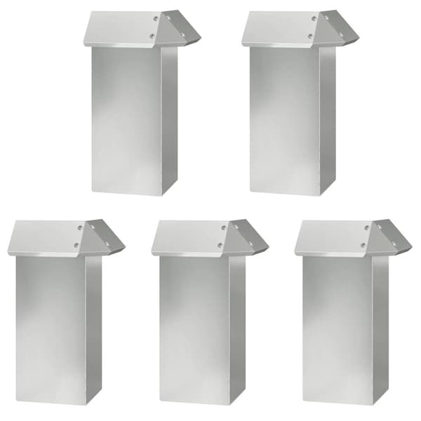 Snigelstaket 16 pcs Silver Galvaniserat Stål