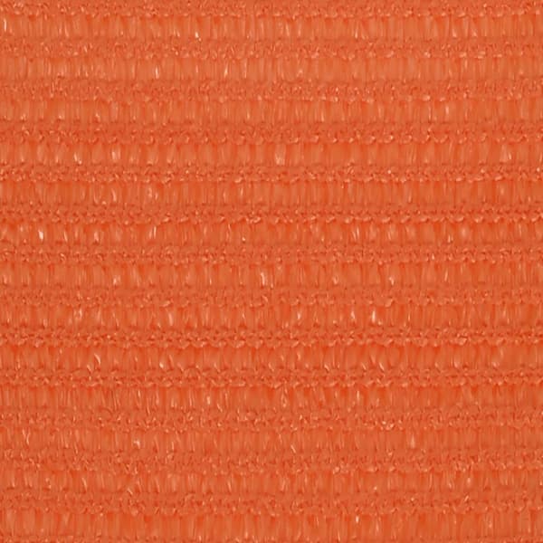 Solsegel 160 g/m² rektangulär orange 3x6 m HDPE