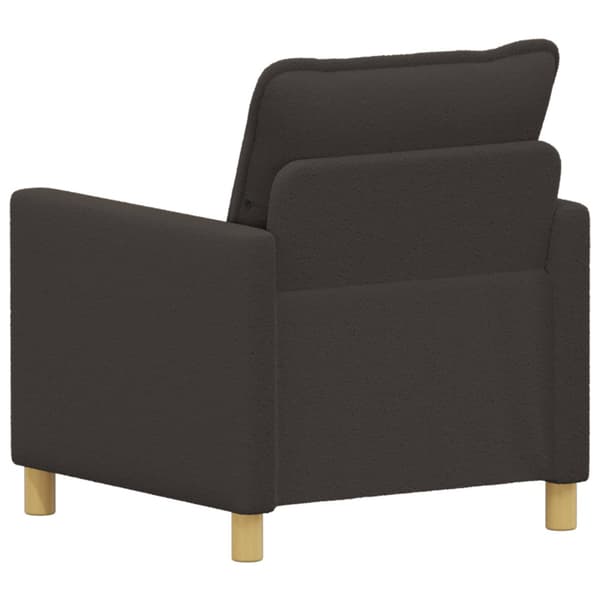 Soffa Mörkgrå 76 x 81 x 87,5 cm Tyg