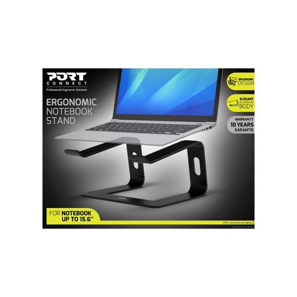 PORT Connect ERGONOMIC NOTEBOOK STAND - ställ för bärbar dator