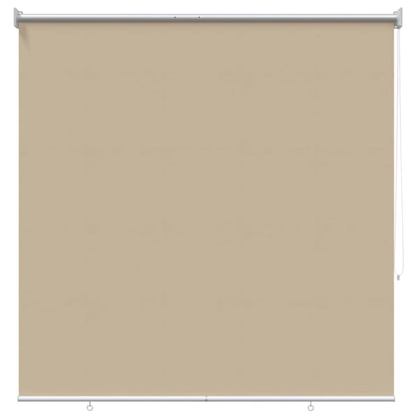 Rullgardin UV-skydd Beige 120 x 140 cm Polyester