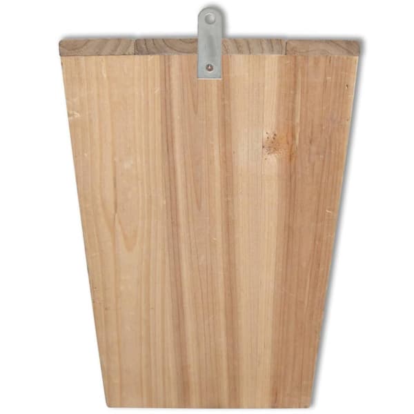 Fladdermushus 4 st 22x12x34 cm trä