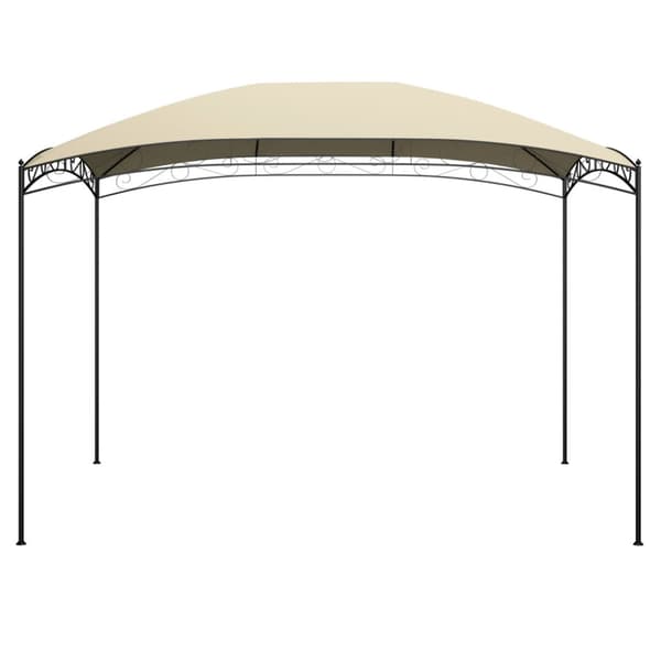 Paviljong 3x4x2,65 m gräddvit 180 g/m²