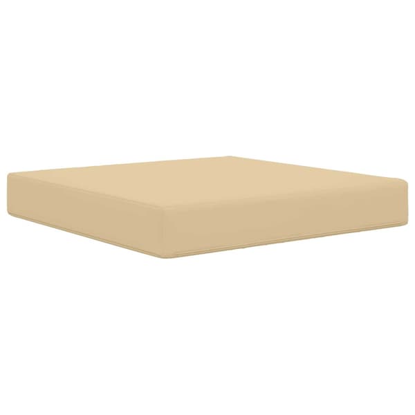 Utomhus Soffa Kudde Beige 60 x 60 x 8 cm Polyester