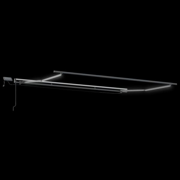 Utfällbar markis Flerfärgsdesign 500 ×300 cm tyg