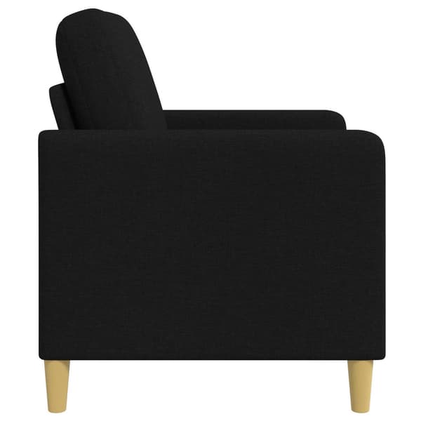 Soffa med förvaring Svart 72 x 78 x 87 cm Polyester