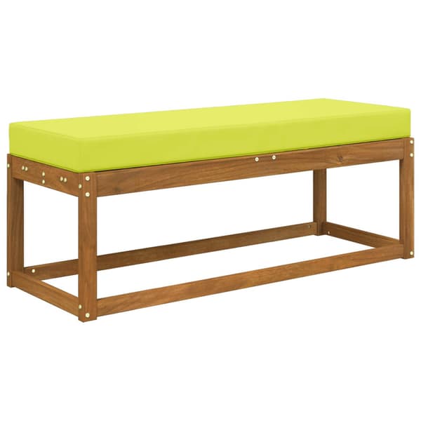 Utomhus sitskudde Grön 111,5 x 40 x 8 cm 100% Polyester