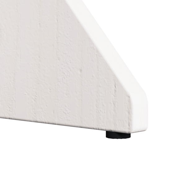 Kaffeebord 2 pcs Vit Massiv furu