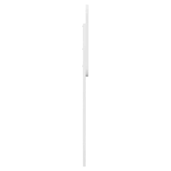 Huvudgavel Glansig Vit 90 cm Konstruerat trä