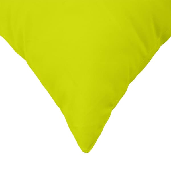 Kuddöverdrag 2 st HEERLEN Klart grön. 40 x 40 cm Polyester