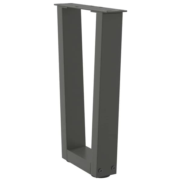 Soffbordsben V-formade 2 st antracit 28x(42-43,3) cm stål