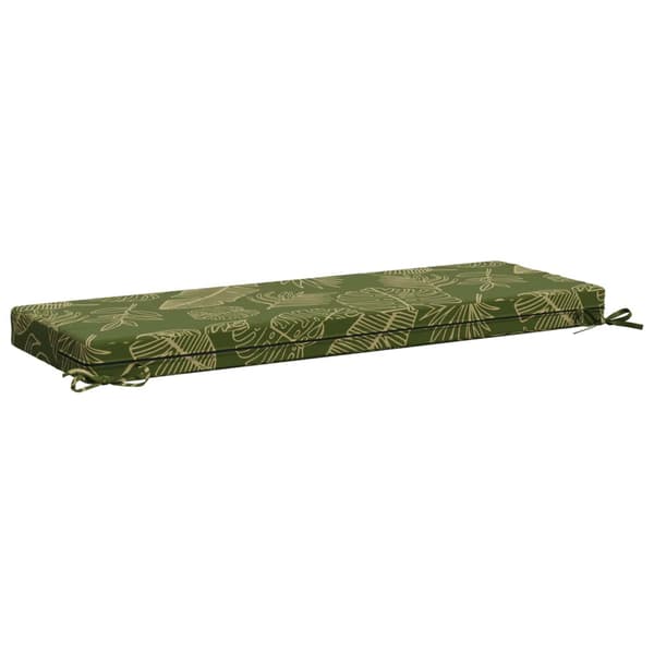 2-delade Bänk Kuddar SOEST 2 st 100% Polyester Bladdesign