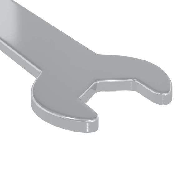 Blocknyckel 2 pcs Silver 10 mm Järn
