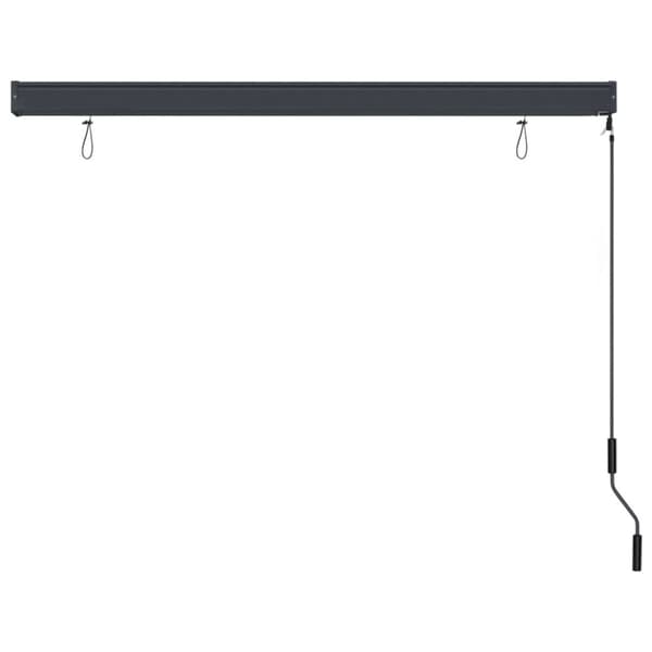 Rullgardin utomhus 160x250 cm gräddvit