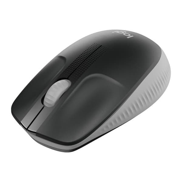 Logitech M190 - mus - mellangrå