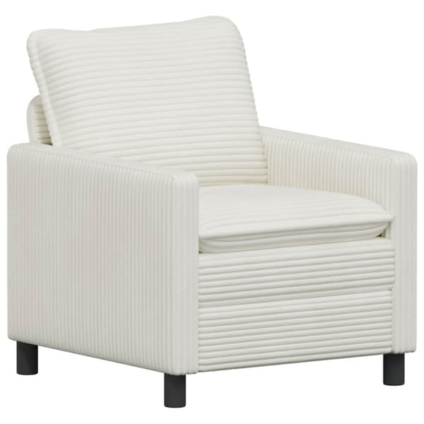 Soffset 2 pcs Gräddvit Polyester